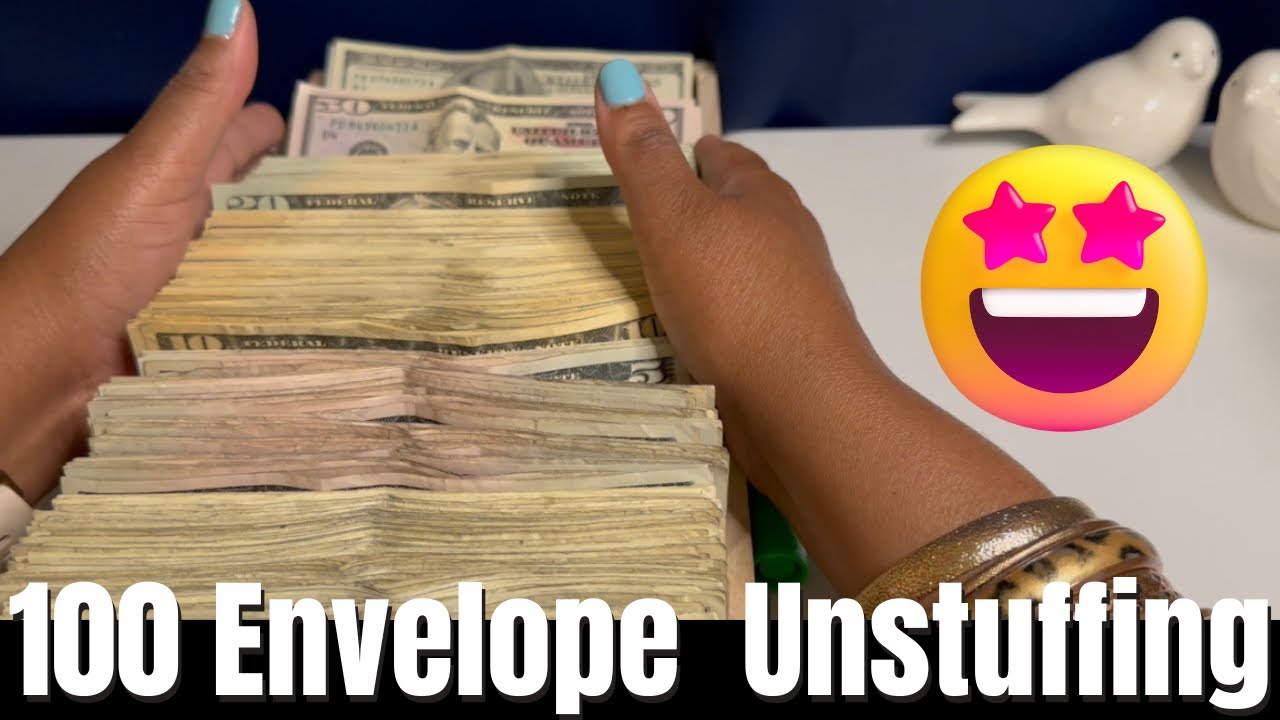 100 ENVELOPE UNSTUFFING!!!!