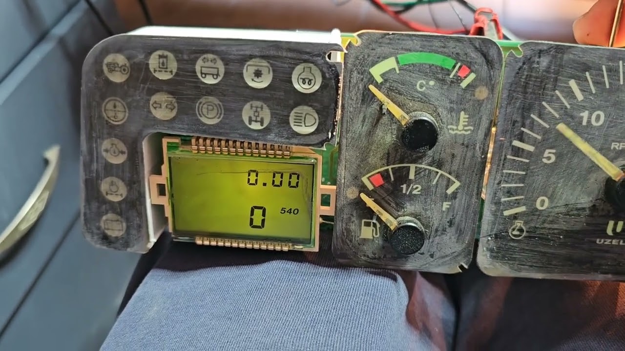 Massey Ferguson 240 gösterge tamiratı odometer repair