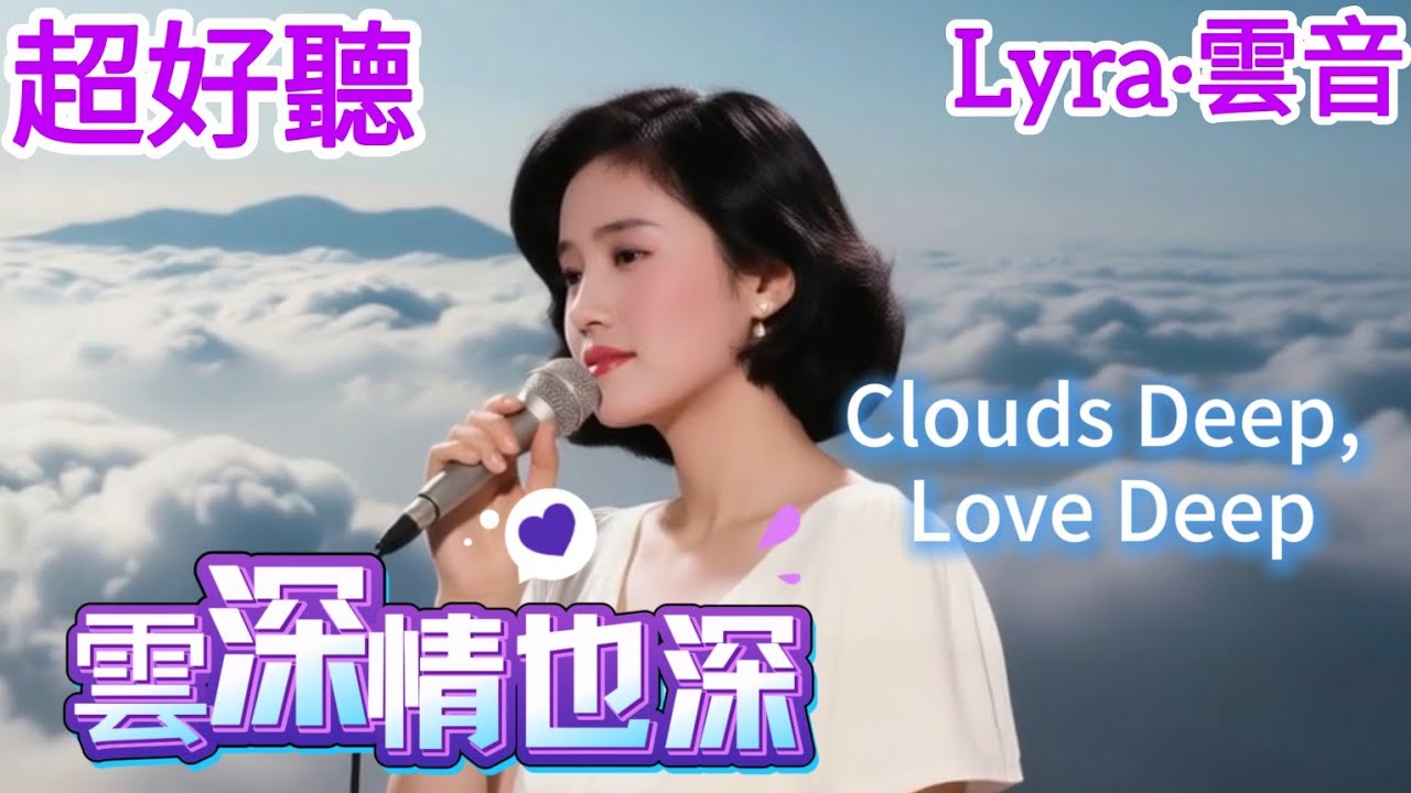 Lyra&middot;雲音 翻唱 超好聽 |《雲深情也深》鄧麗君最空靈的歌 | 原唱:鄧麗君 | 女聲版 | 思念的人兒，別來可無恙 |Amazing| 