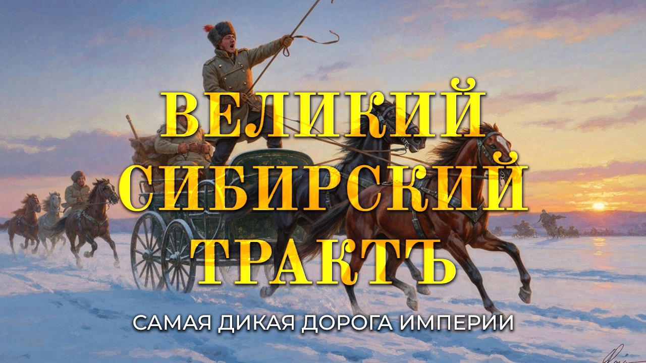 Великий Сибирский Тракт - История самой ДИКОЙ дороги Империи