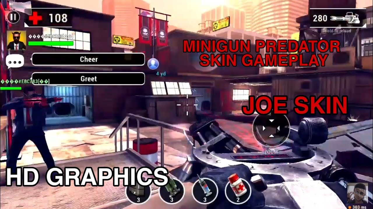 UNKILLED GATLING MINIGUN GAMEPLAY||HD GRAPHICS||UNKILLED MINIGUN