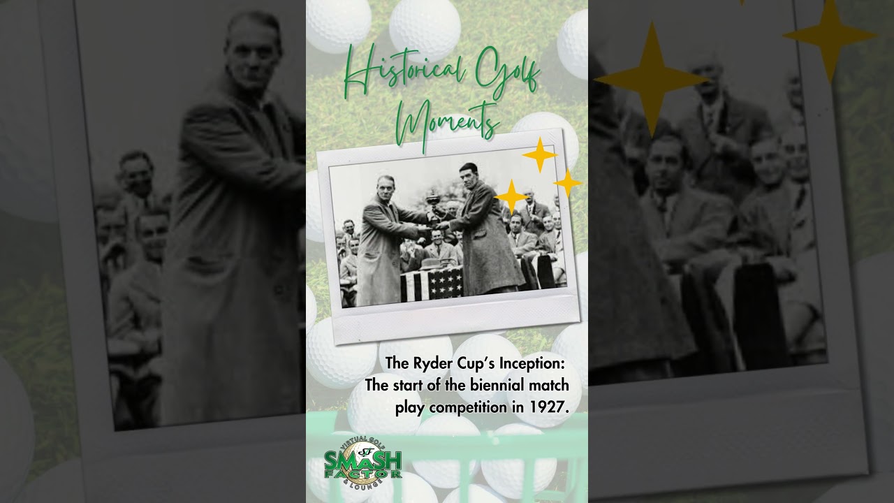Let's travel back to 1927 #RyderCup #GolfLegends 🏌️&zwj;♂️🏆