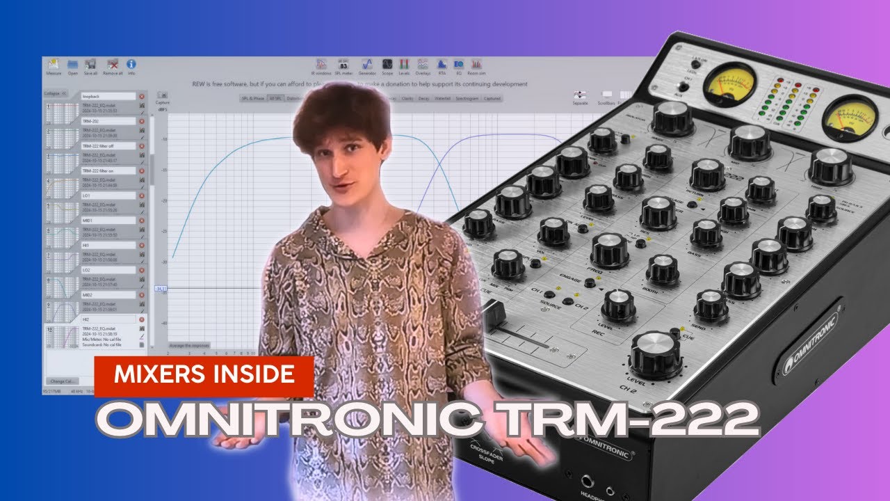Mixers Inside: Omnitronic TRM-222 + TRM-202 comparison