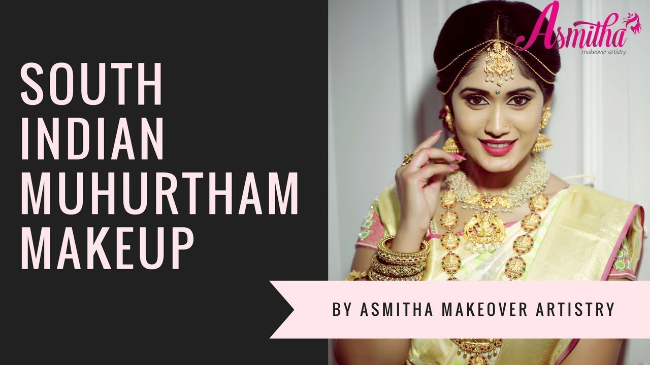 South Indian Muhurtham Makeup | Asmitha Makeover Artistry