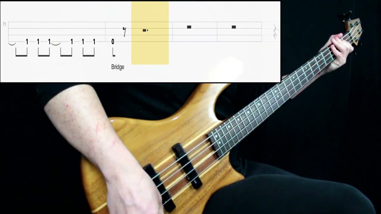 Slipknot - Wait And Bleed (Bass Cover) (Play Along Tabs In Video)
