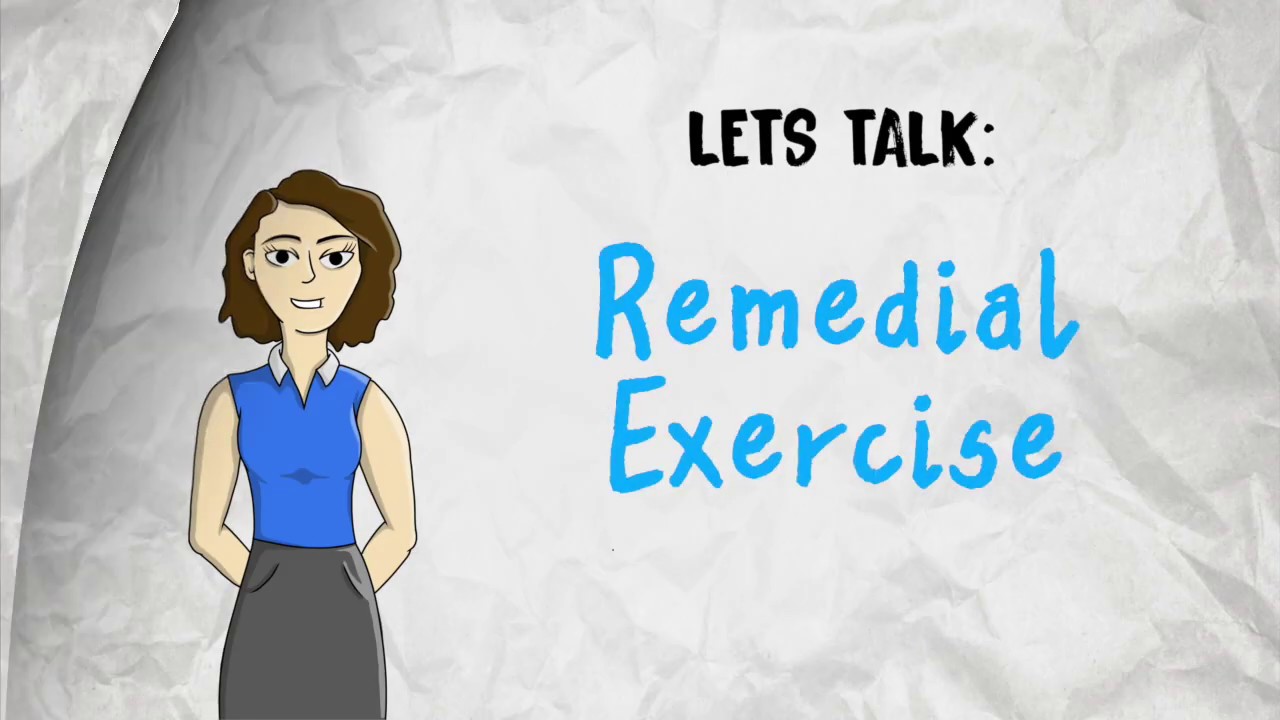 Let's Talk: Remedial Exercise