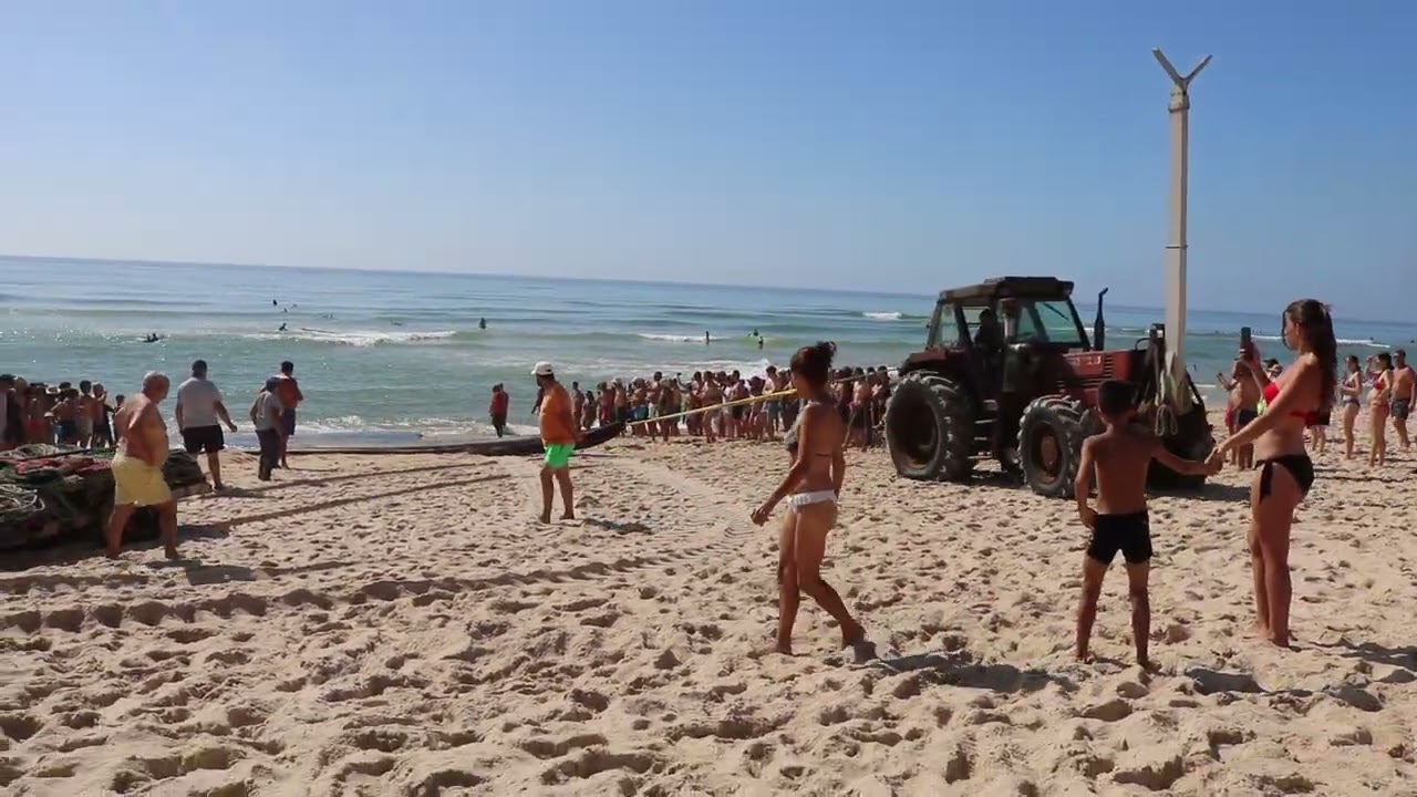 Arte Xávega, Praia da Tocha.