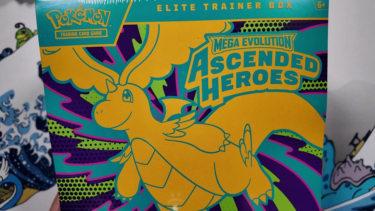 Opening the NEW Ascended Heroes Elite Trainer Box!
