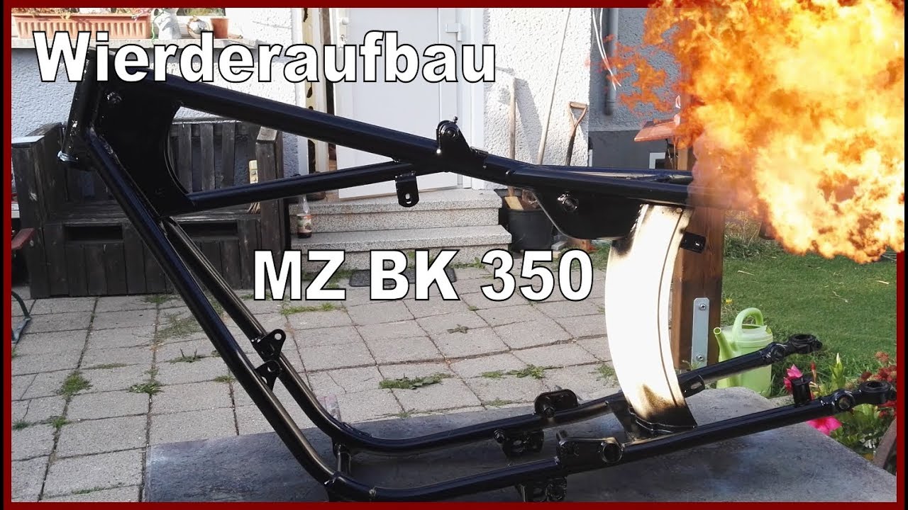 Neuaufbau einer MZ BK 350 Teil 1