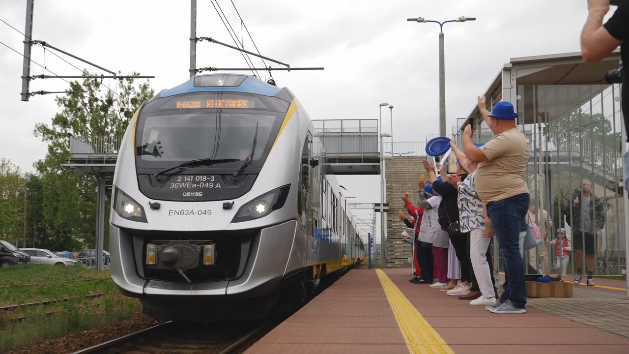 Muzyczny pociąg przejechał przez stację w Ozimku! 2024