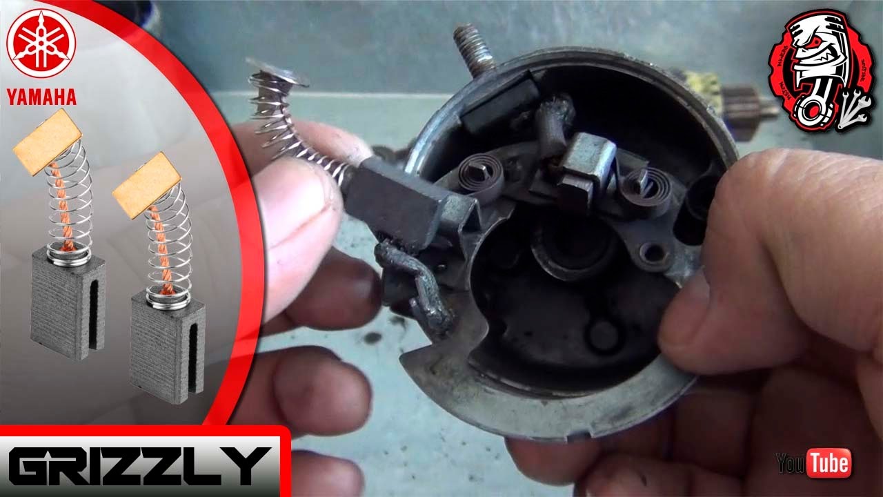 838 | Yamaha Grizzly-350 Como Cambiar Carbones De Marcha