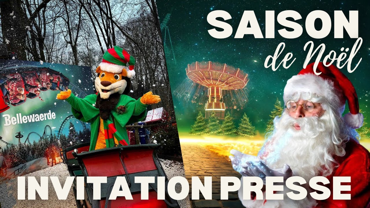 Noël Magique à Bellewaerde 🎄✨ | Le Parc en Mode Hiver