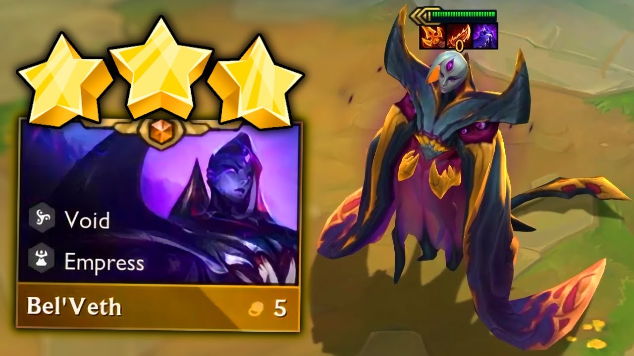 BEL'VETH 3 STAR 1V9! THE MOST SATISFYING UNIT EVER | TFT Set 9
