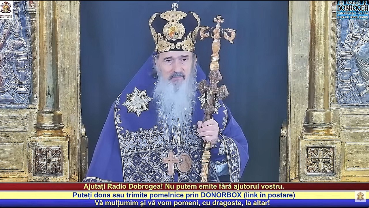 🔴 Liturghia Darurilor mai înainte sfințite, oficiată de IPS Teodosie, Arhiepiscopul Tomisului