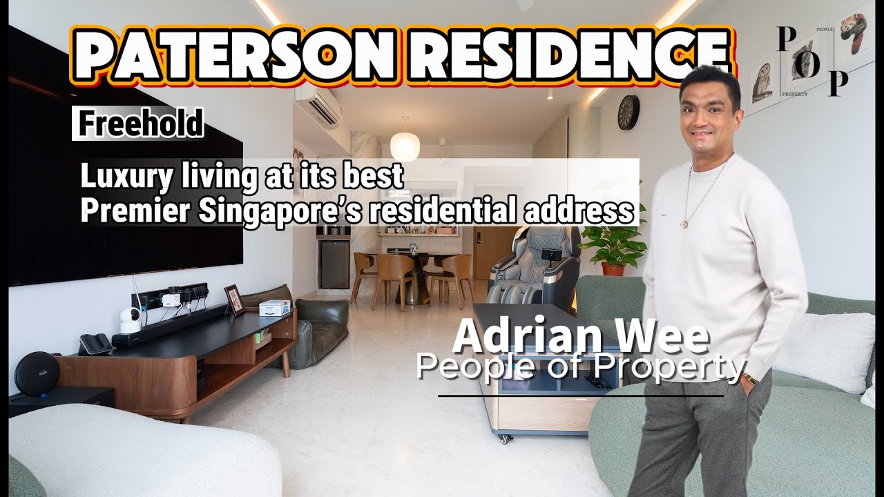 [SOLD] Paterson Residence Four Bedroom For Sales | Freehold | 5 Minutes To MRT | POP Unveil 69