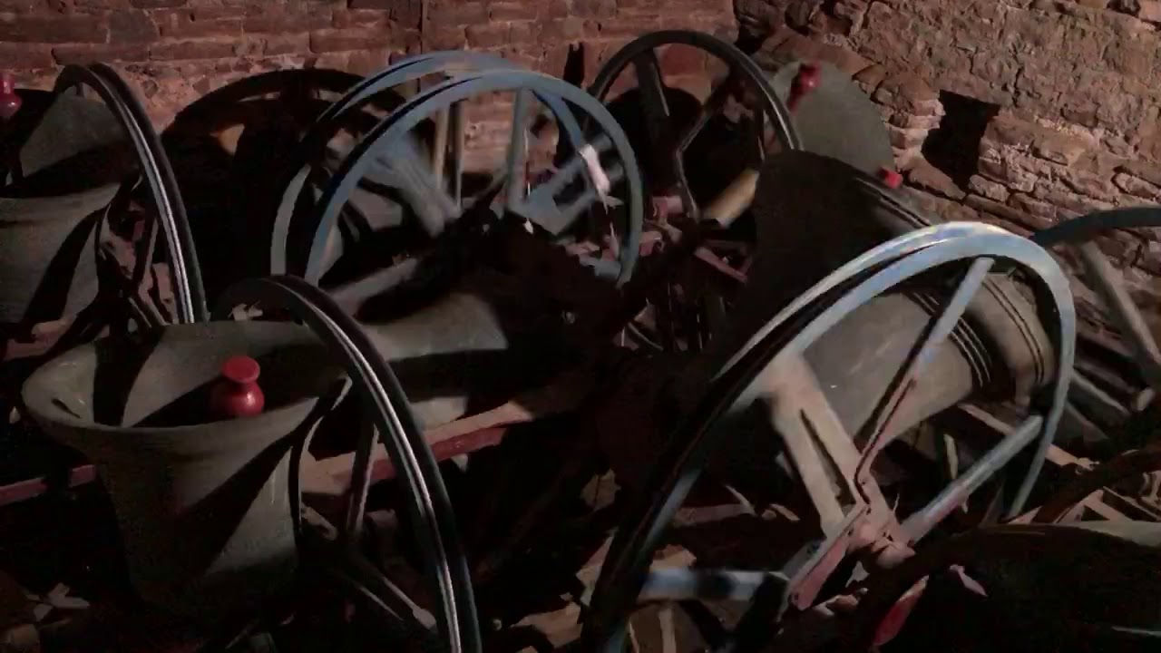 Bell Ringing in the Belfry at Lydney, Glos