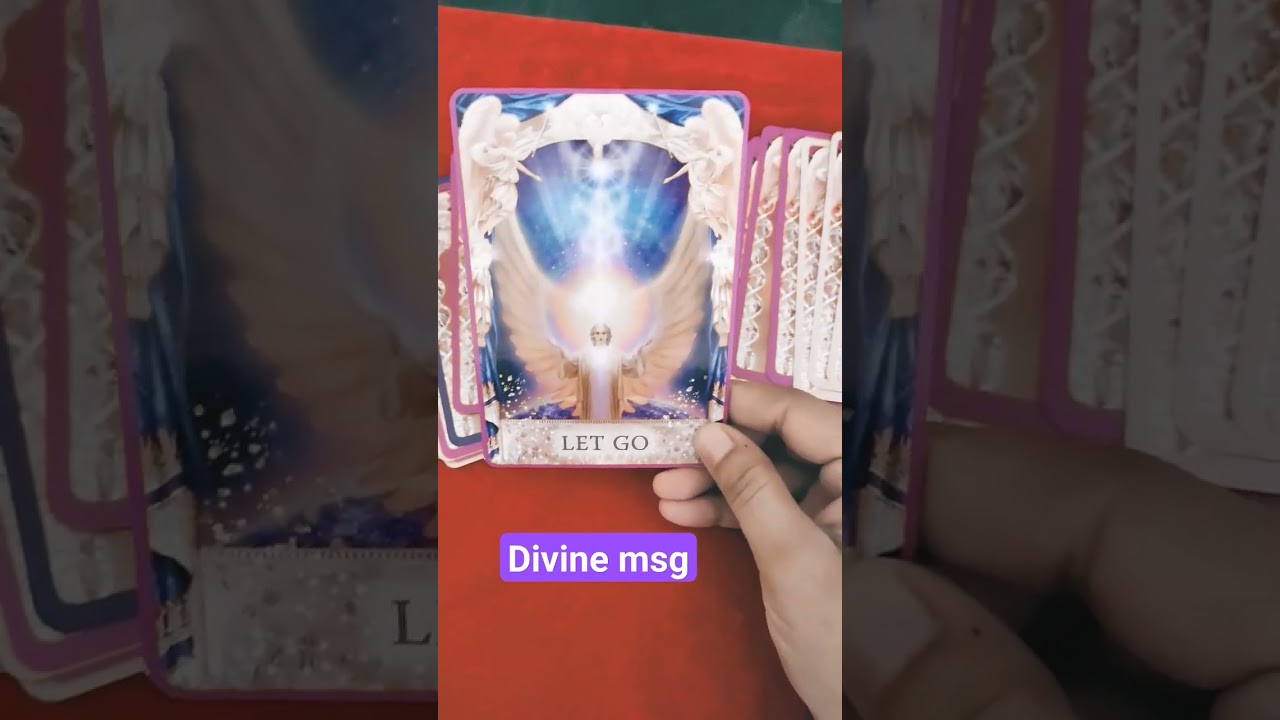 today's divine msg # let go# angel# 😍 #tarot #555