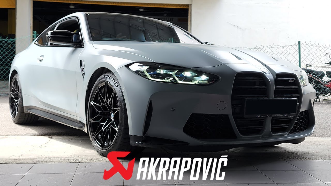 AKRAPOVIC BMW M4 COMPETITION G82 XDRIVE | BEST EXHAUST FOR G80 G82 M3 M4