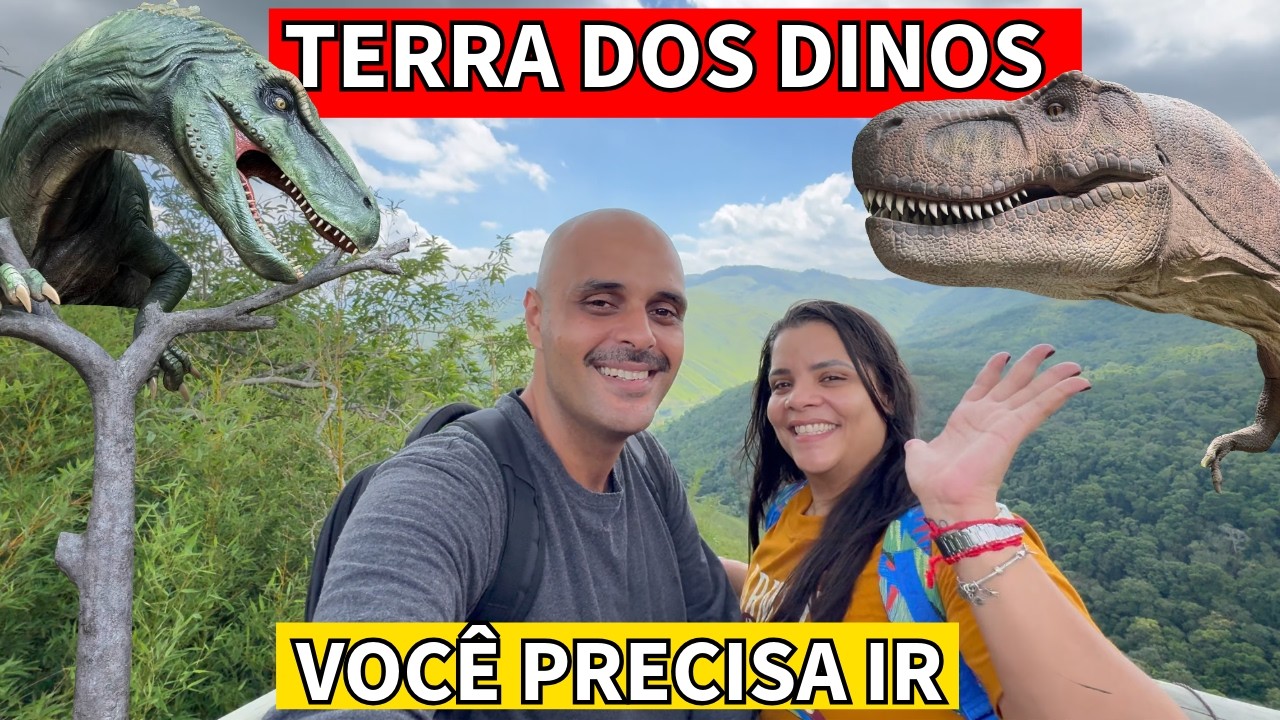Visitamos a Terra dos Dinos 🦕 | Parque Temático em Miguel Pereira RJ