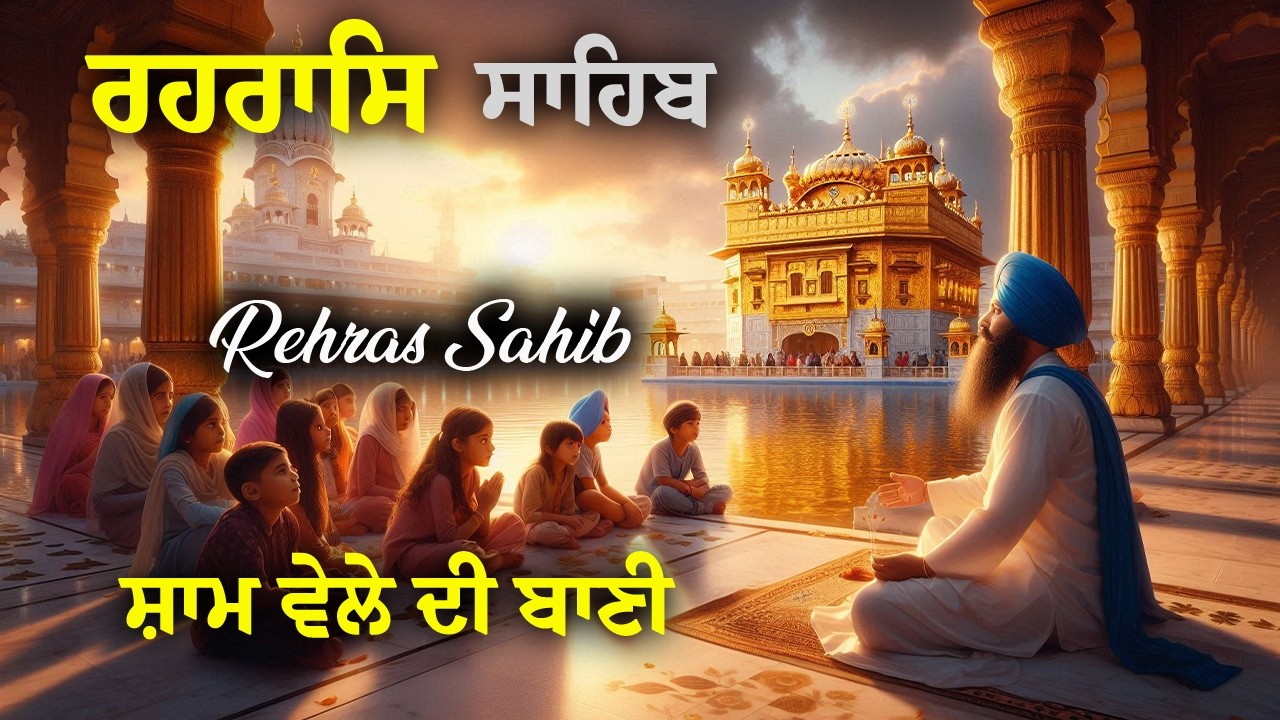 Rehras Sahib | ਰਹਿਰਾਸ ਸਾਹਿਬ | Powerful Evening Gurbani for Energy & Protection