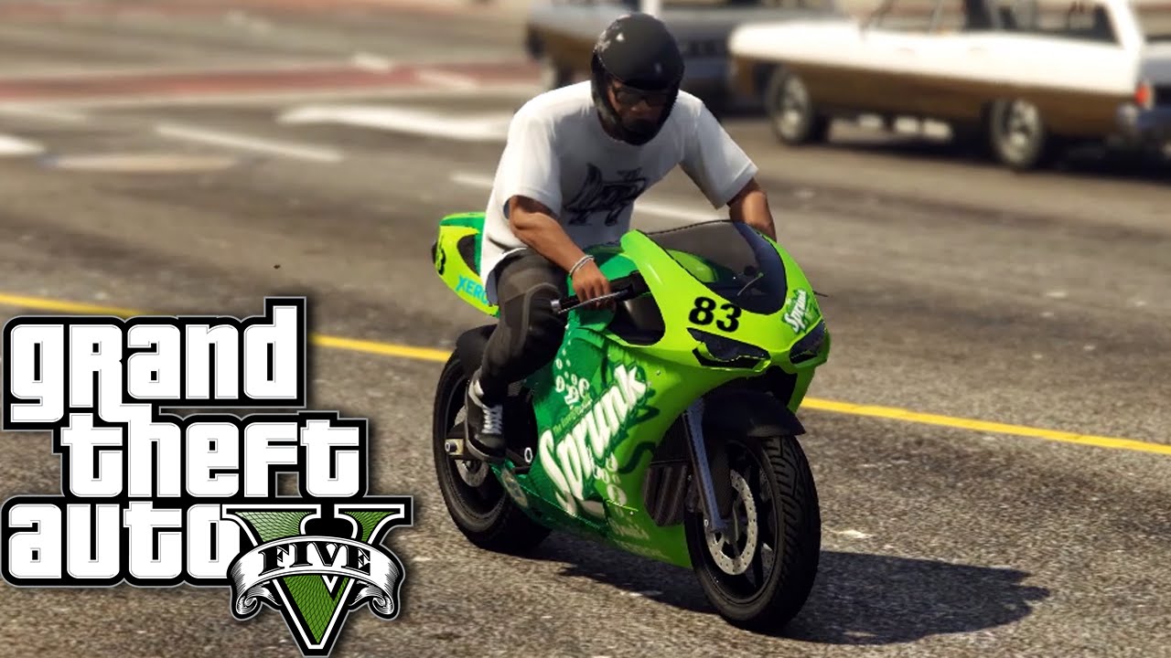 GTA 5 SP #6 - Life of... Street Biker (Part 2)