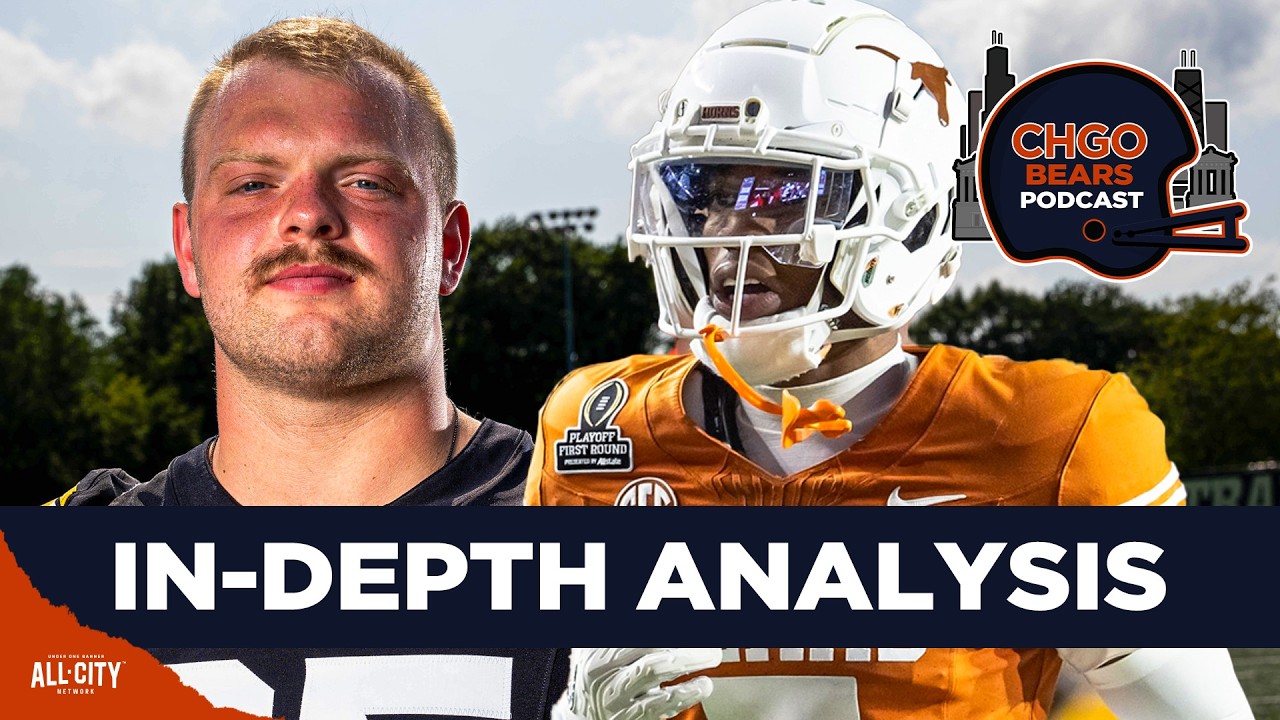 Dane Brugler Breaks Down the Chicago Bears&rsquo; 2026 NFL Draft Class! | CHGO Bears