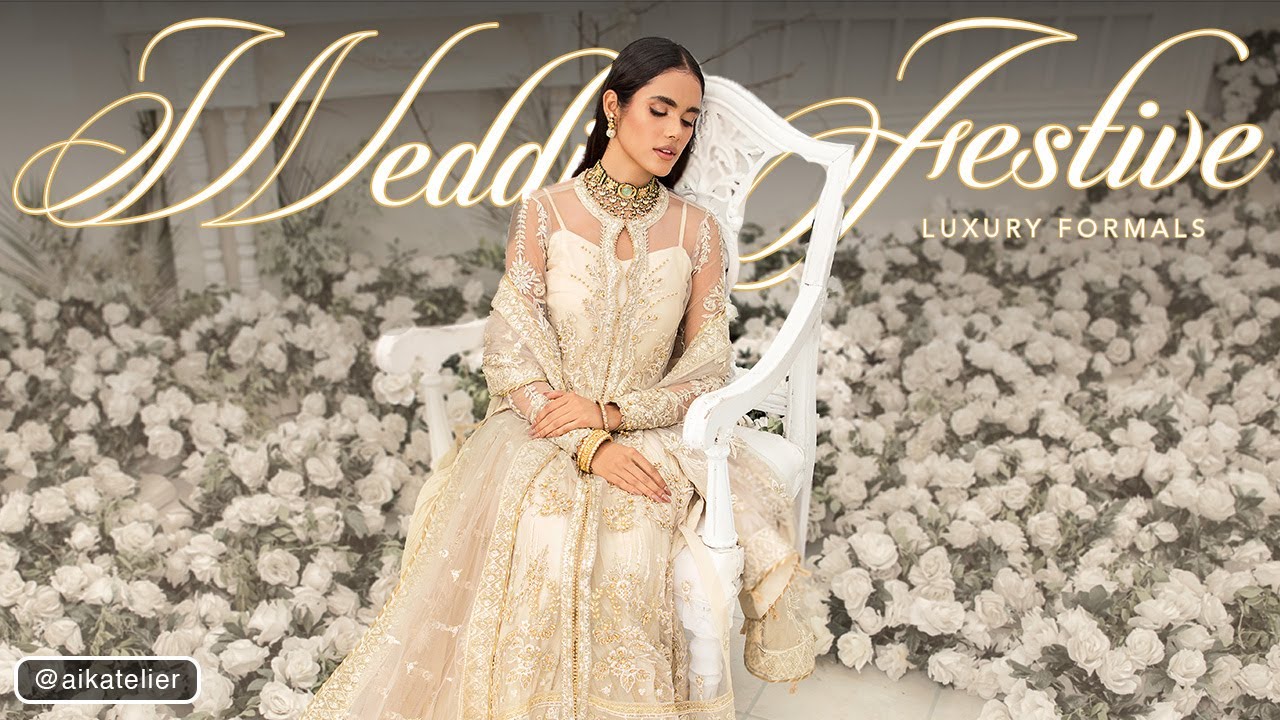 AIKWeddingFestive 2022: Luxury Winter Garden Collection | Bridal & Festive Fashion Trends 2022