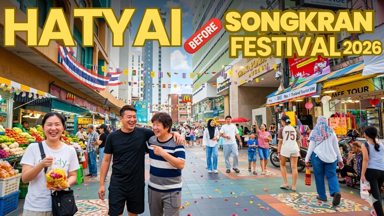 HATYAI 2026 BEFORE SONGKRAN 💦 You Won&rsquo;t Believe This Crowd at Lee Garden Area