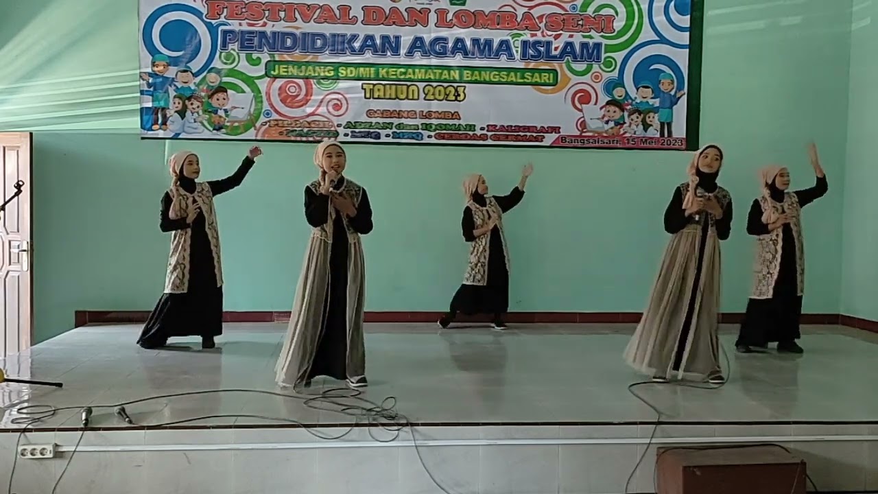 SDN BANGSALSARI 05 ~ Juara Harapan 1 FLS2N PAI 2023 tingkat Kec.Bangsalsari Kab.Jember