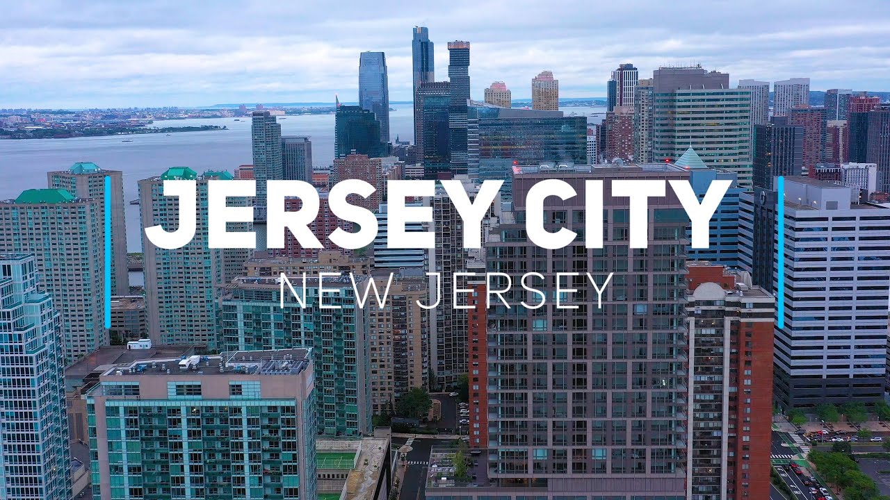 Jersey City, New Jersey | 4K drone video