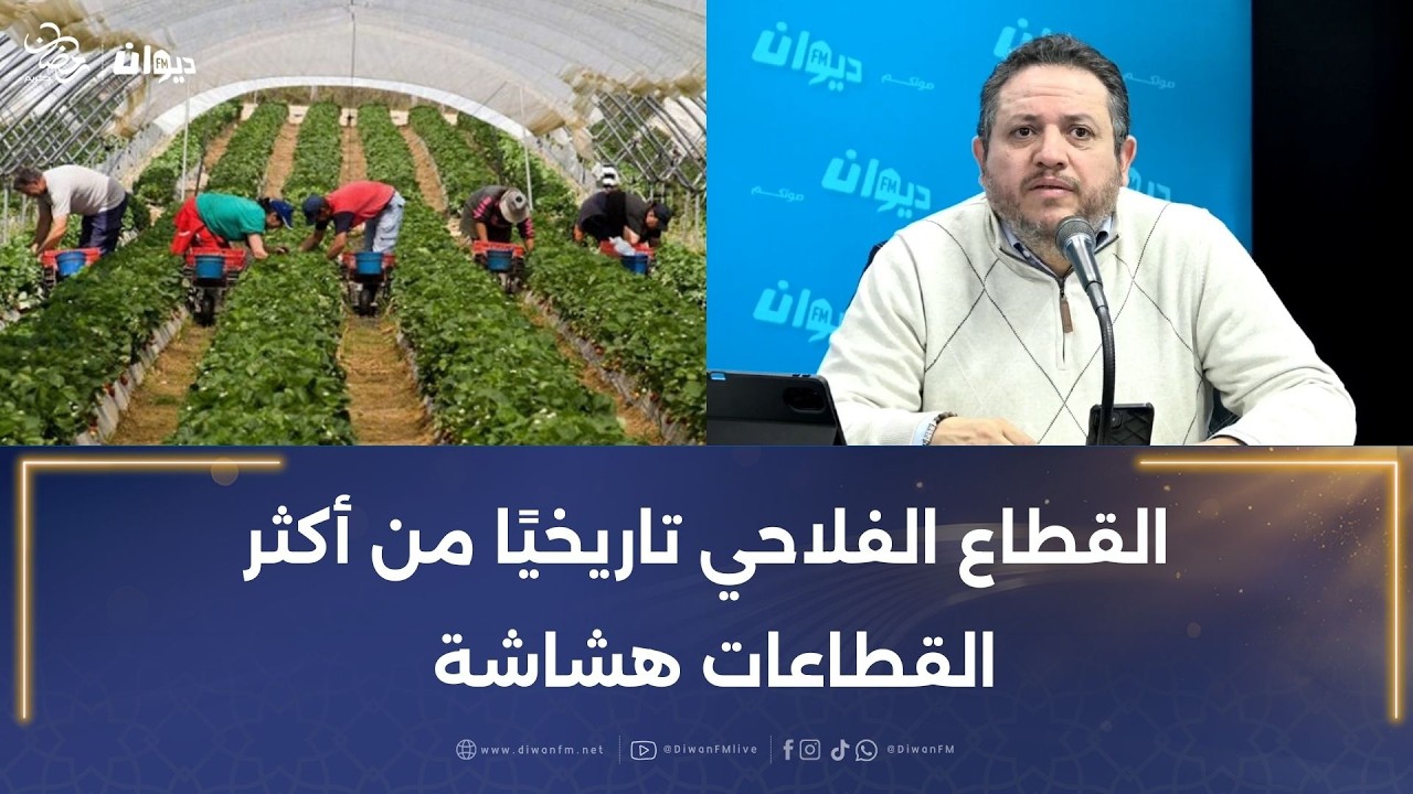 طارق الكحلاوي: القطاع الفلاحي تاريخيًا من أكثر القطاعات هشاشة