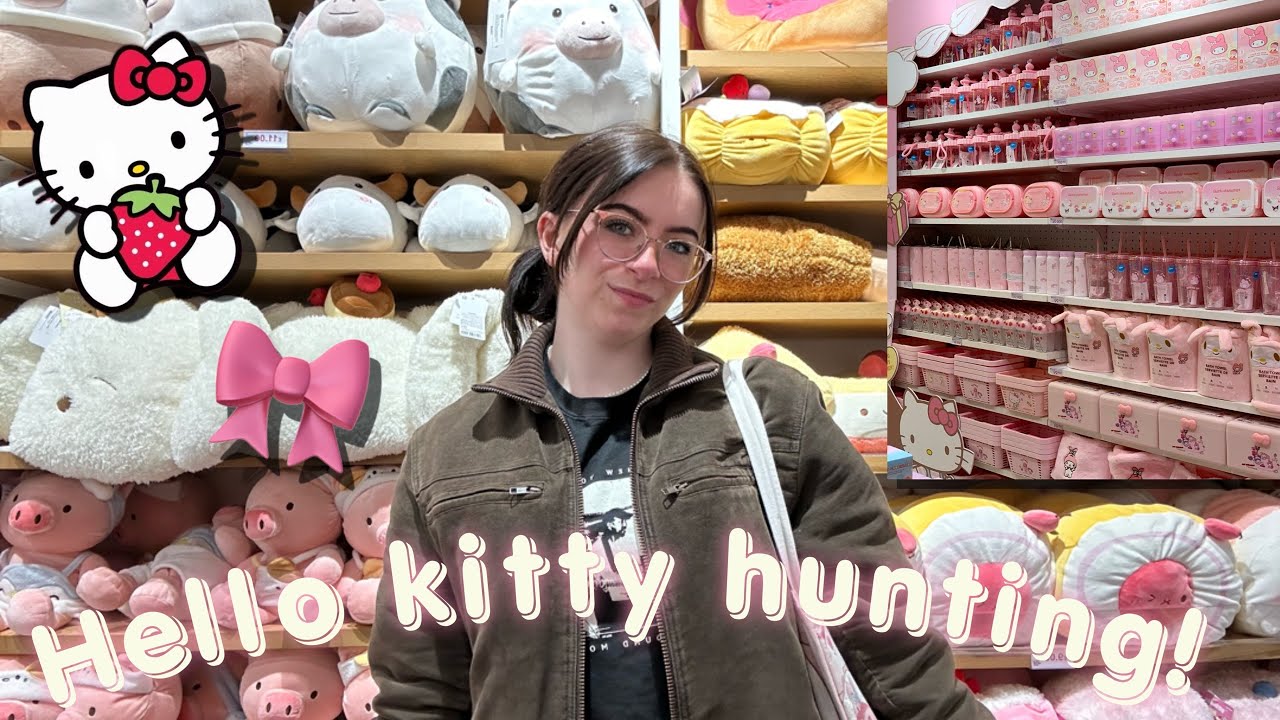 Hello Kitty Hunting! || Sanrio shopping, Tkmaxx, haul || 🎀