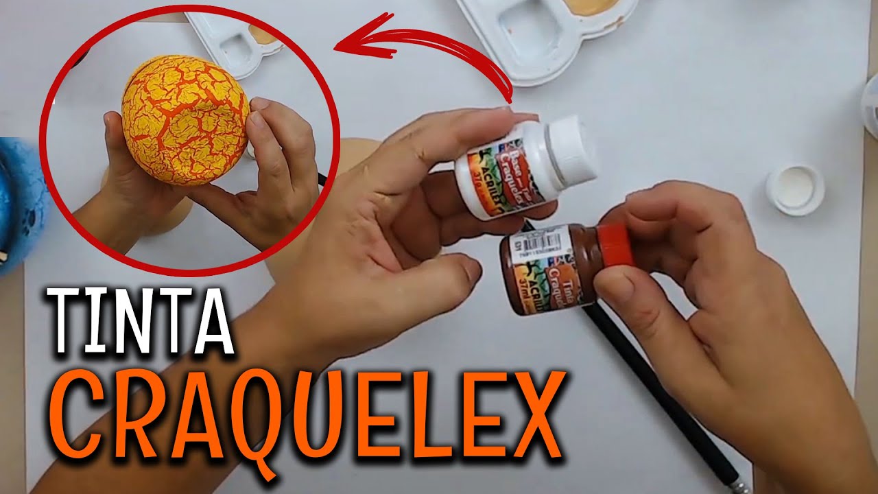 APRENDA A USAR A TINTA CRAQUELEX! ‹ Iolane Caron ›