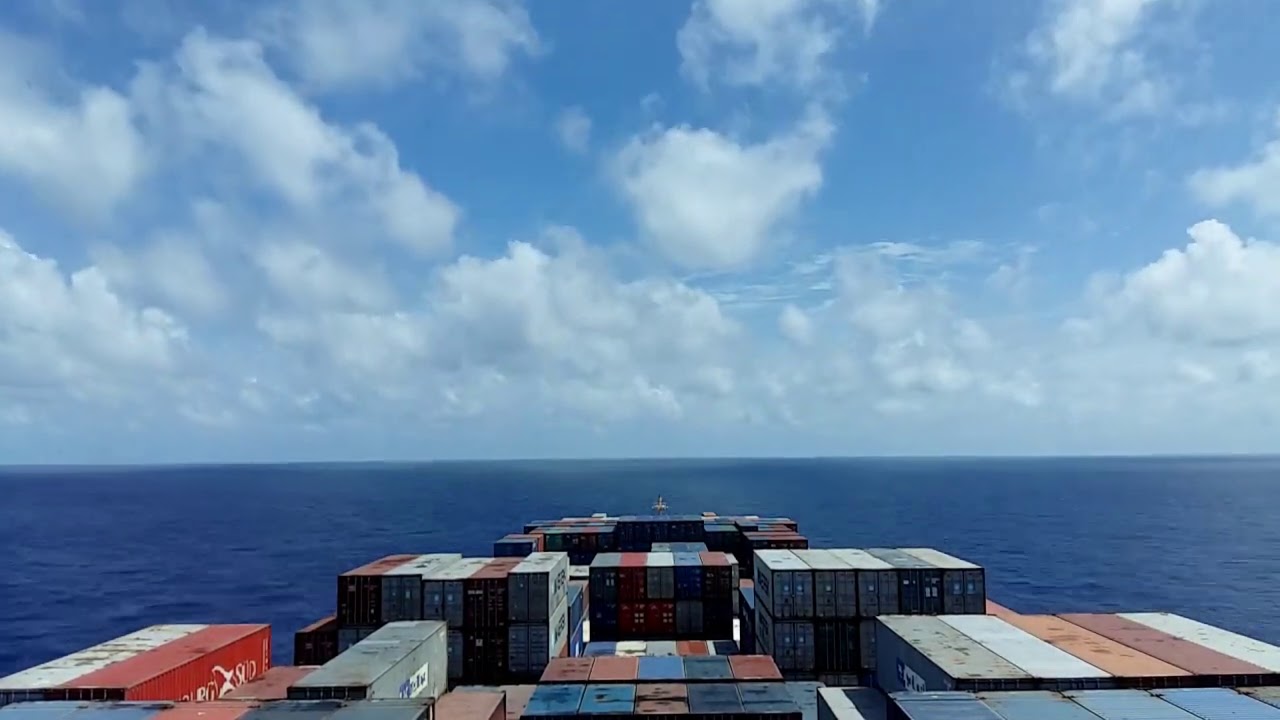 TIME LAPSE | SHIP SUPPLY | CONTAINER SHIP | LIFE AT SEA | UA SUPPLY LTD