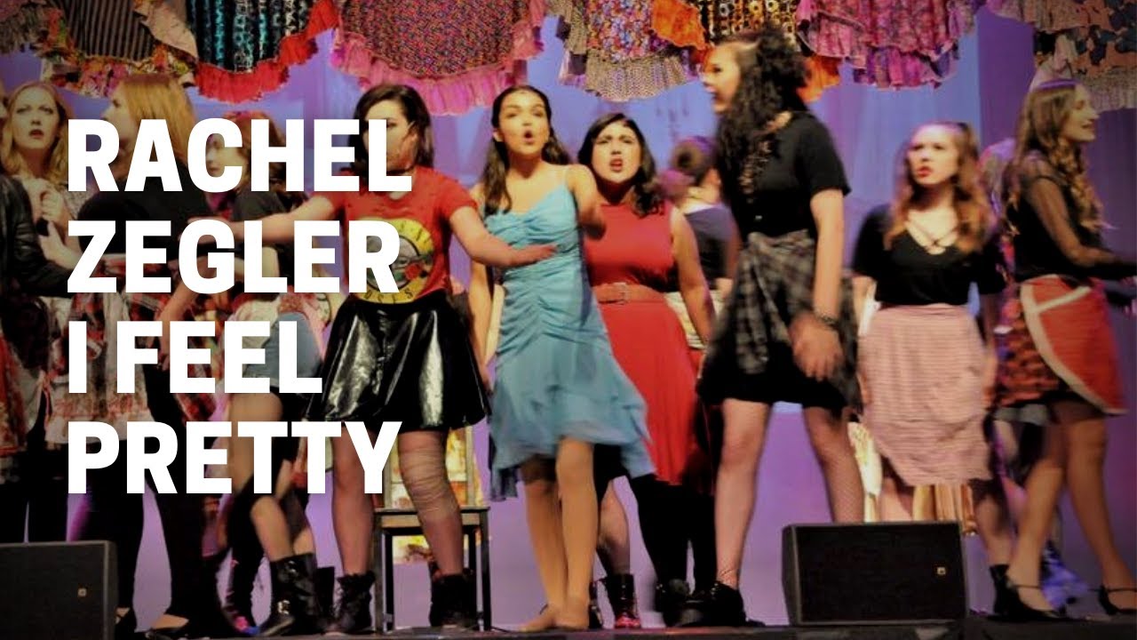 Rachel Zegler singing I Feel Pretty from West Side Story