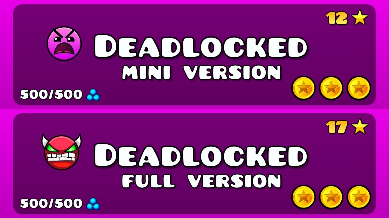 Deadlocked: Mini vs Full Version