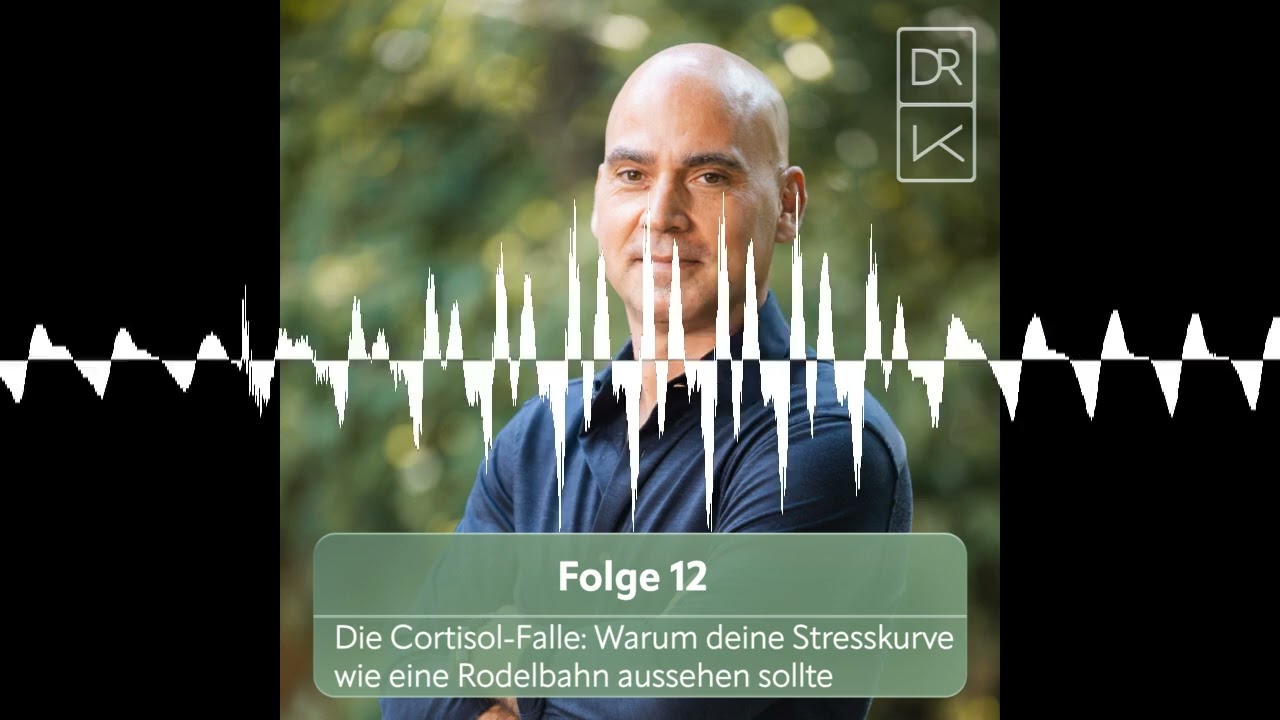 Die Cortisol-Falle: Warum deine Stresskurve wie eine Rodelbahn aussehen sollte