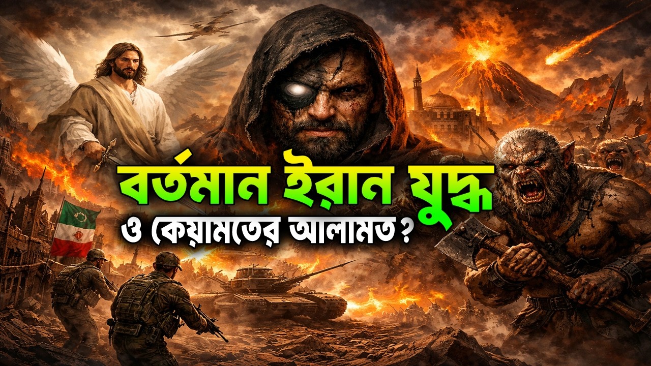 বর্তমান ইরান যুদ্ধ ও কেয়ামতের আলামত এই বিষয়ের ভিডিওর জন্য N