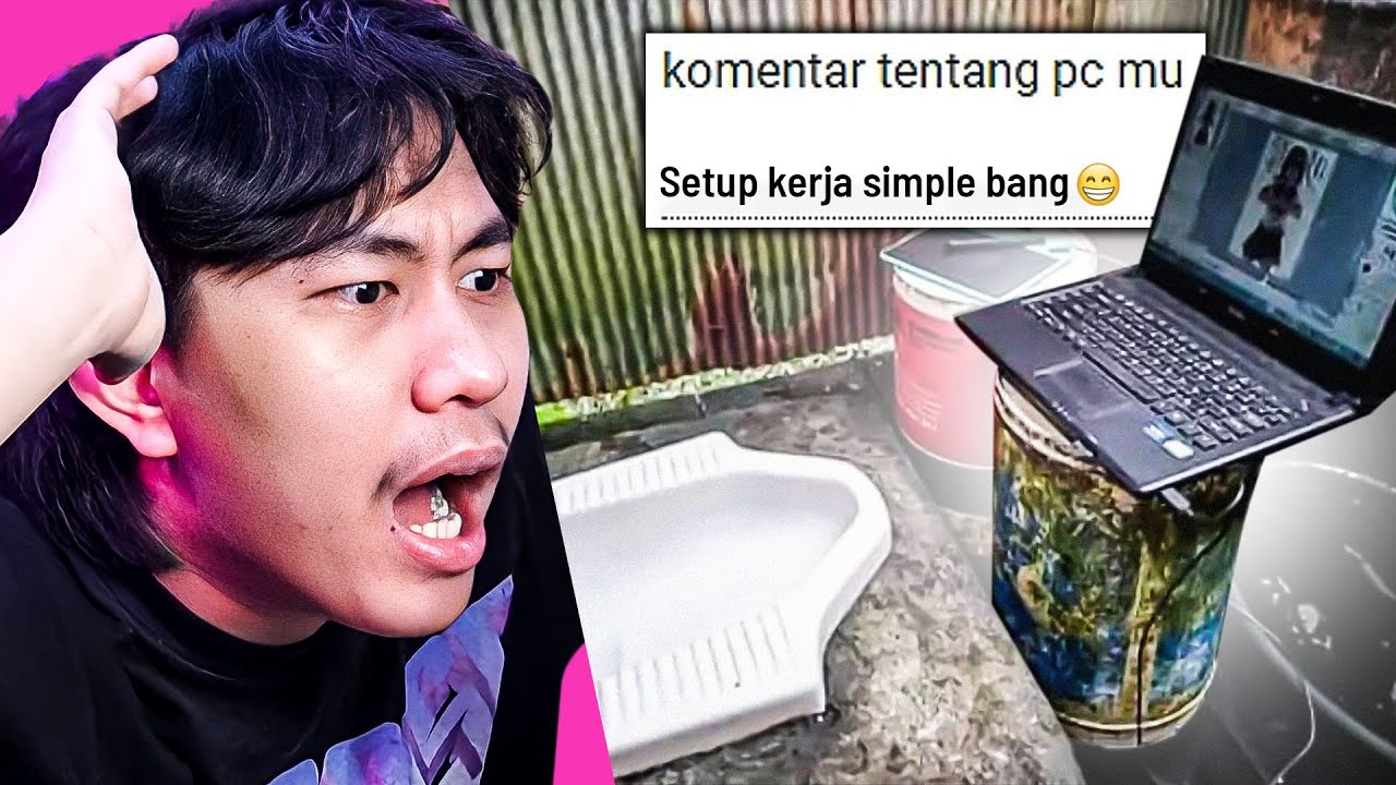 Gua liat SETUP PC subscriber yang NGUAWOR!! *ada yang main di wc jir* 😂