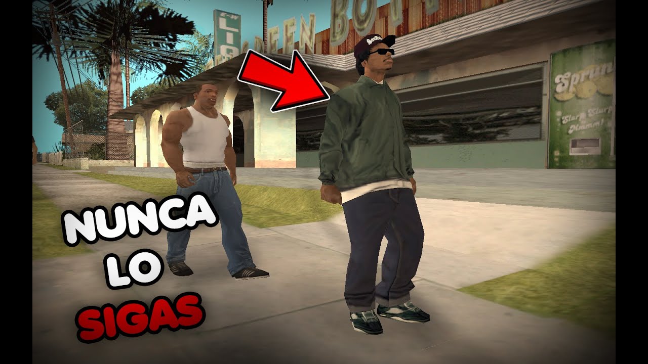 NUNCA Sigas a Ryder en el GTA SAN ANDREAS o PASARÁ ESTO #GtaSanAndreasNuncaSigas #creepypasta
