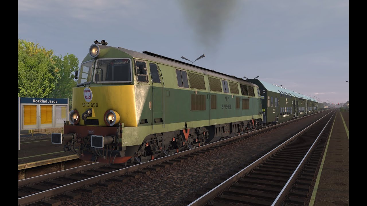 TD2. SP45 z poc. pospiesznym na odc. Wilisz - Czerwieńsk - Krnów