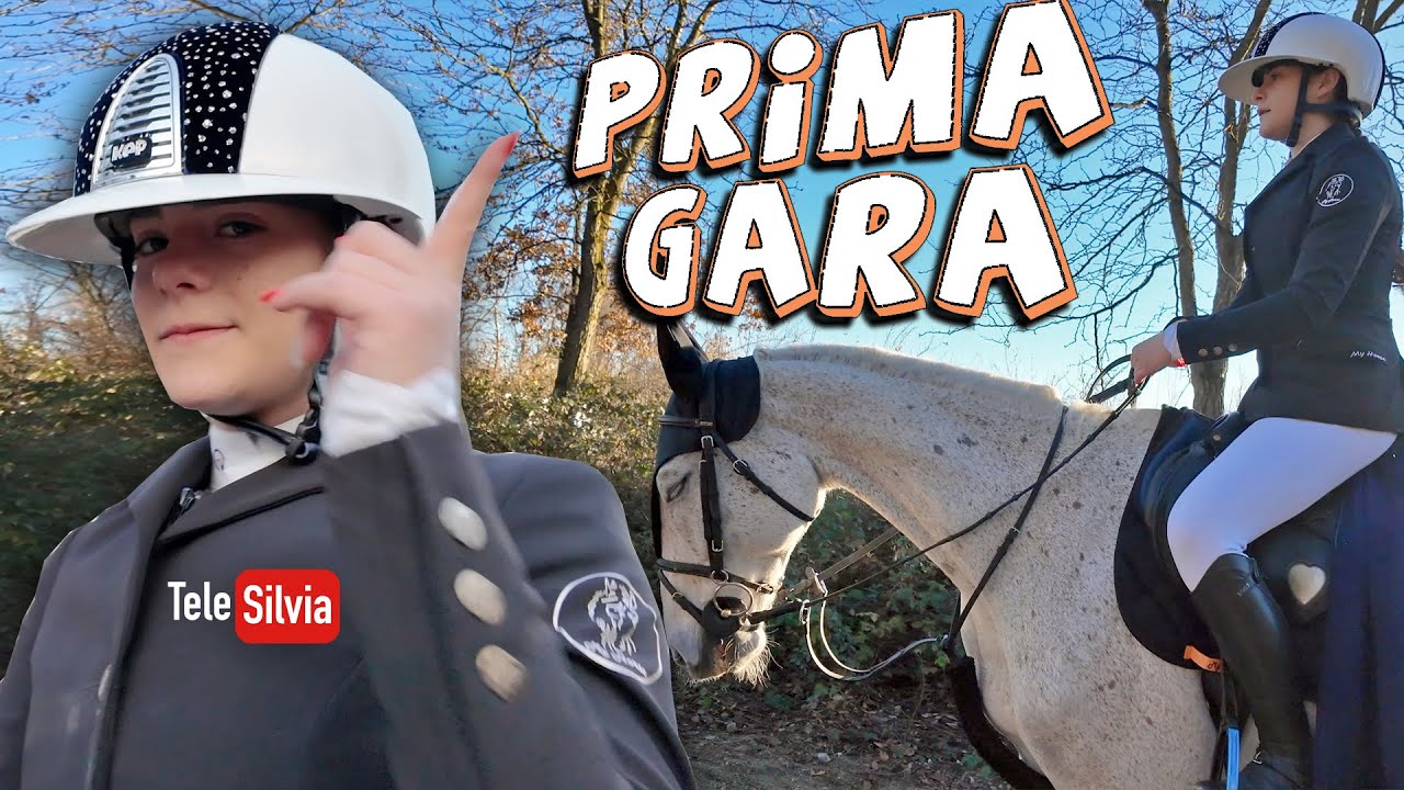 PRIMA GARA CON 🥰 BAROLO ! 🐴 PROVO IL MIO NUOVO CAP 🤩😍 Vlog