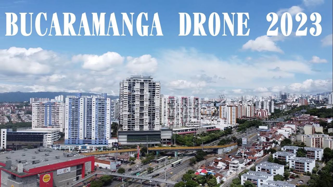 Bucaramanga Santander Drone 2023 Área Metropolitana