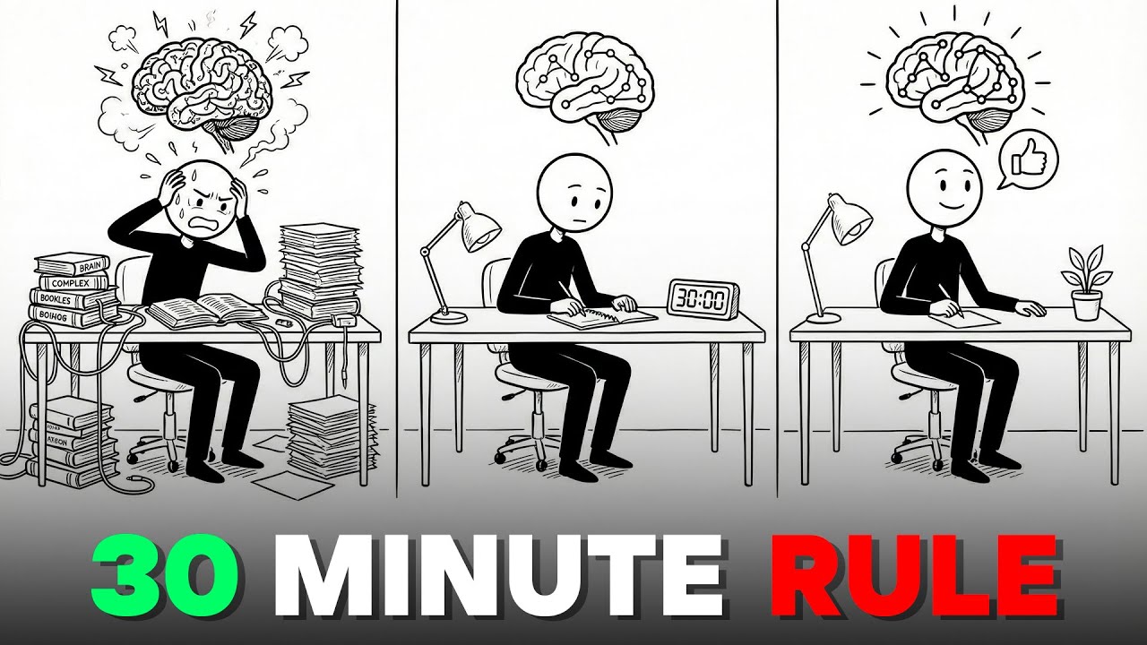 The 30 Minute Rule That Rewires Your Brain (No Motivation Needed)