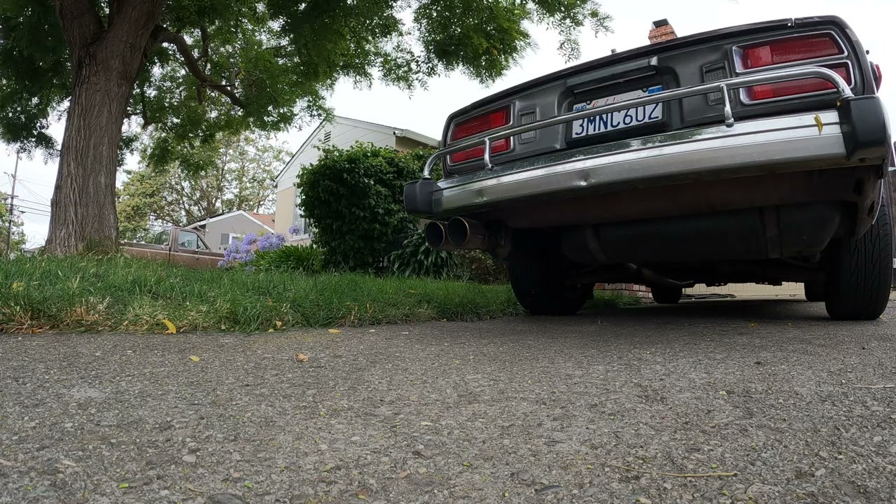 280z cold start supper10 flowmaster