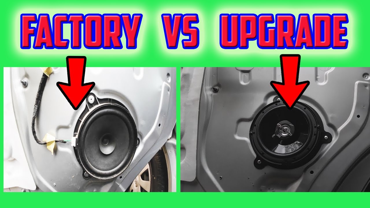 Upgrading My Van Door Speakers