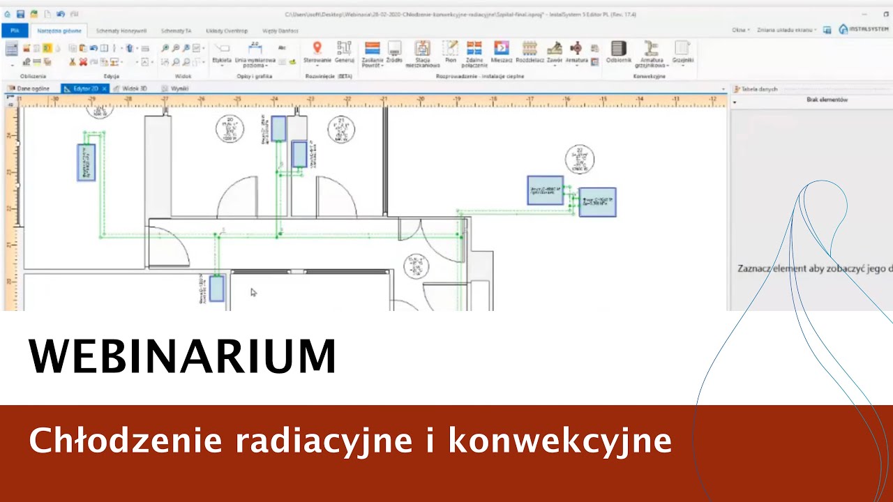 InstalSystem 5 - Chłodzenie konwekcyjne i radiacyjne