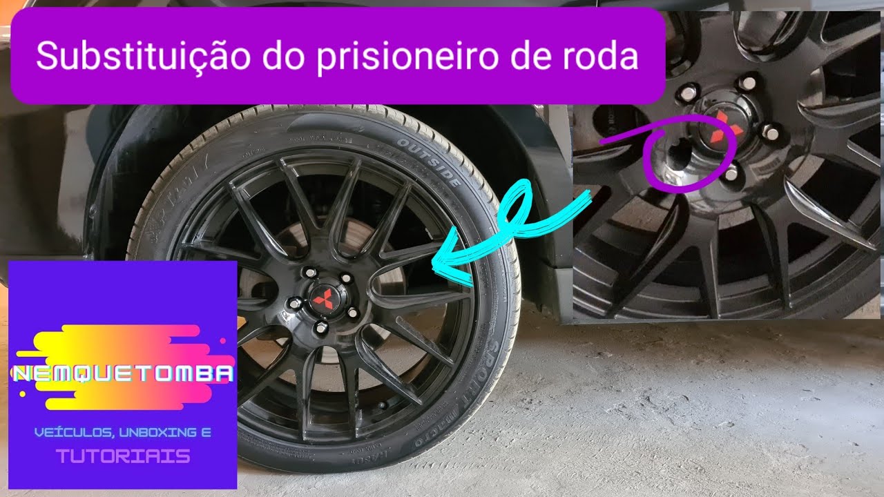Faça você mesmo: Substituição do prisioneiro de roda do Mitsubishi Outlander GT