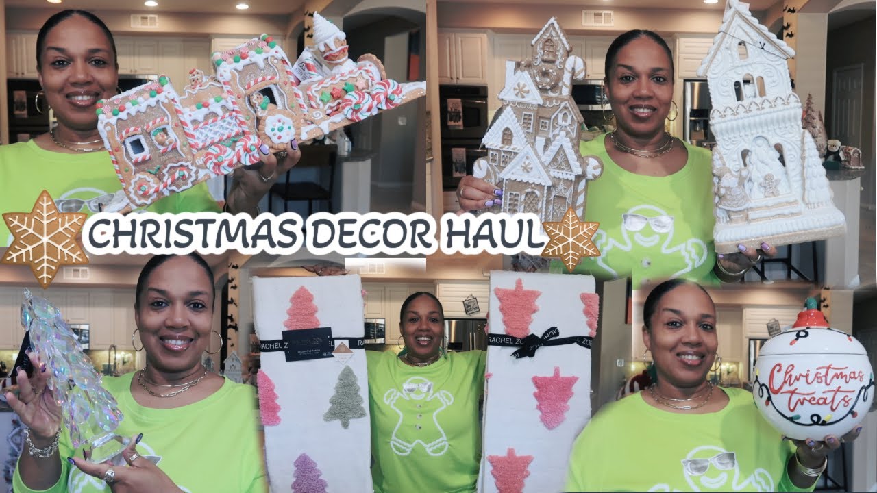CHRISTMAS DECOR HAUL 2023 * TJMAXX/ HOMEGOODS & MARSHALLS