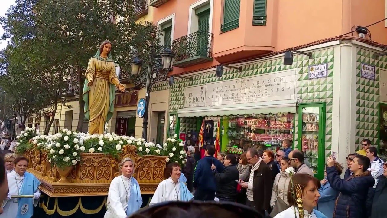 Procesión Domingo de Resurrección - Semana Santa Zaragoza 2016 - Calidad 1080p